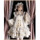 Classical Puppets Striped Palette-Lace Manor One Piece FS(Leftovers Stock/Stock is low/3 Colours/Full Payment Without Shipping)
